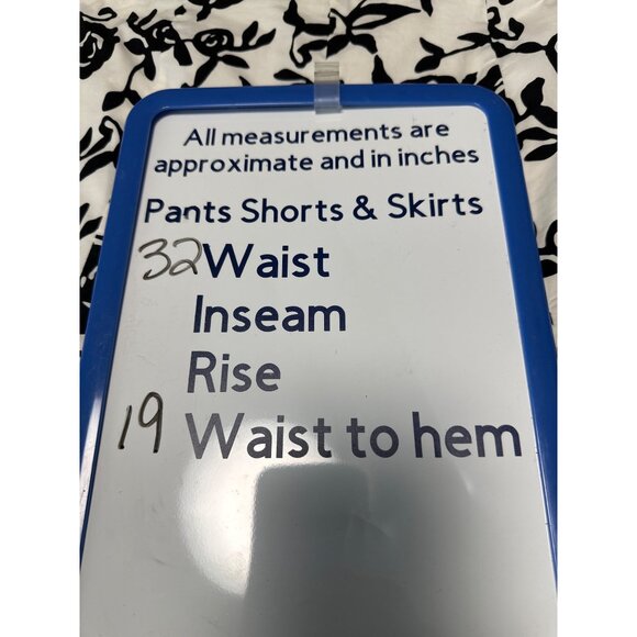 White House Black Market Womens Floral Flared Black & White Cotton Skirt Size 8 - Picture 10 of 10